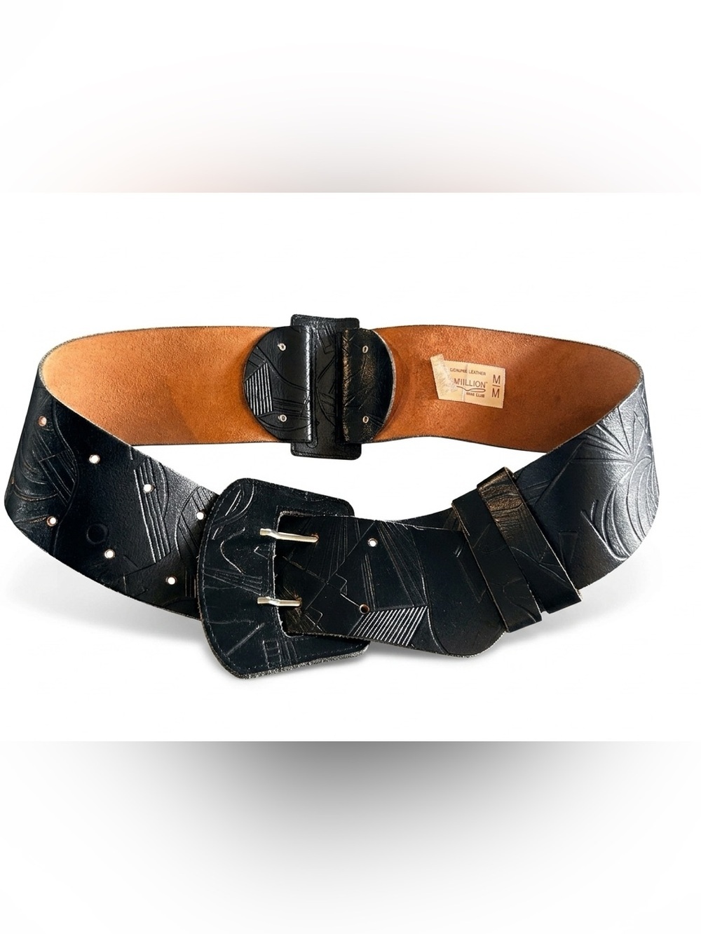 70/80s leather belt